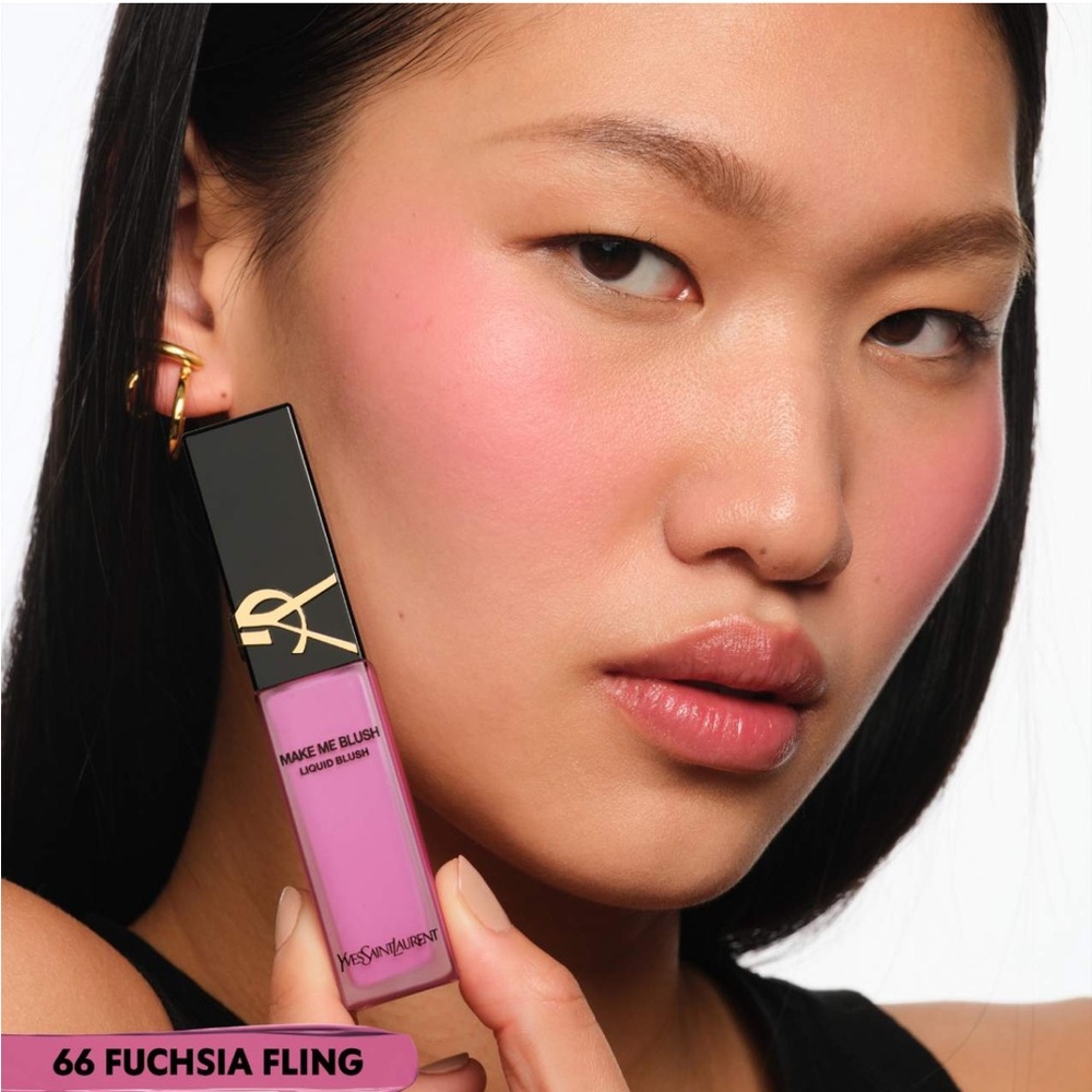 Yves Saint Laurent Make Me Blush 12H Blurring Liquid Blush - Picture 3 of 9